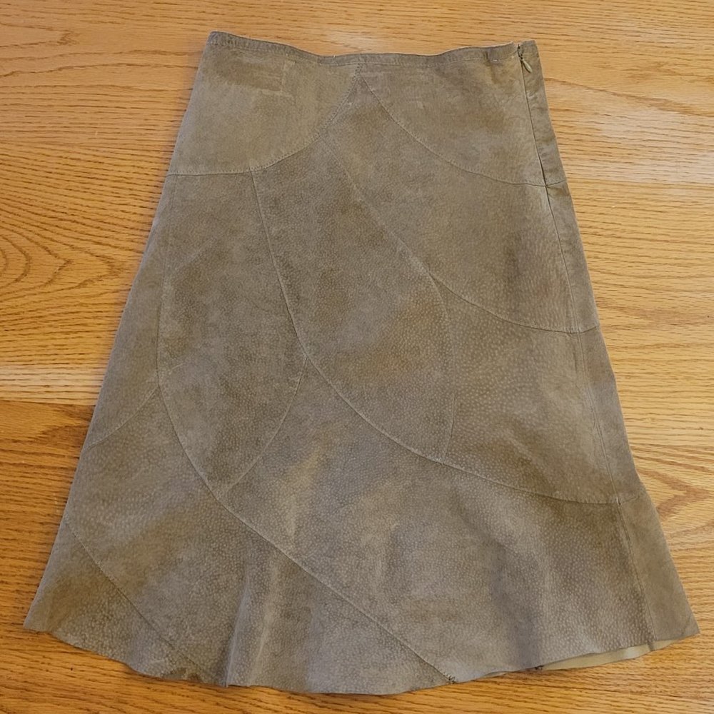 Leather Allan Denis Skirt Size 4